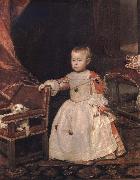 Diego Velazquez Infante Felipe Prospero painting